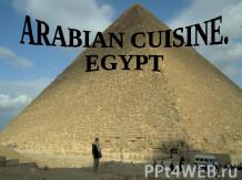 Arabian cuisine. Egypt