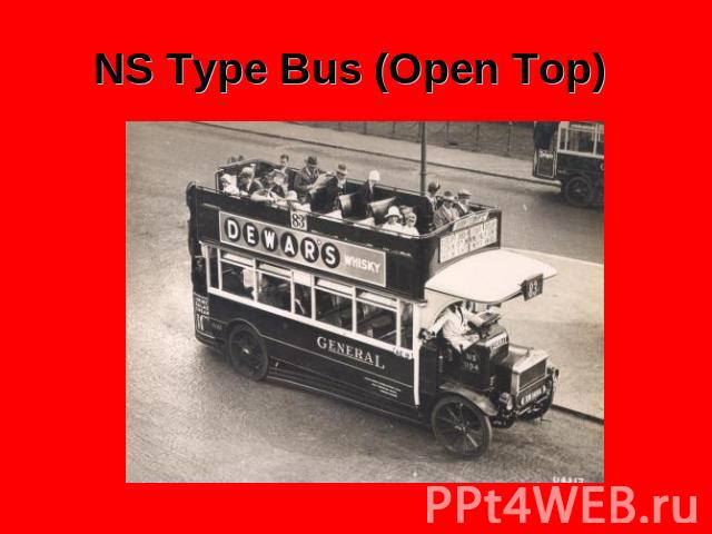 NS Type Bus (Open Top)