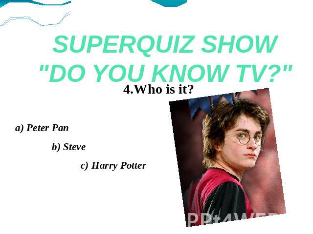 SUPERQUIZ SHOW