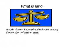 What is law ?