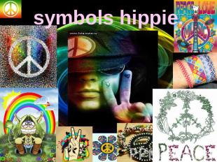 symbols hippie.