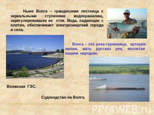 Ныне Волга – грандиозная лестница с зеркальными ступенями водохранилищ, зарегули