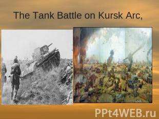 The Tank Battle on Kursk Arc,