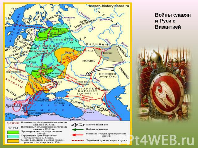 Войны славян и Руси с Византией