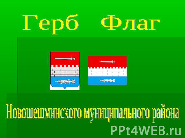 Герб Флаг Новошешминского муниципального района