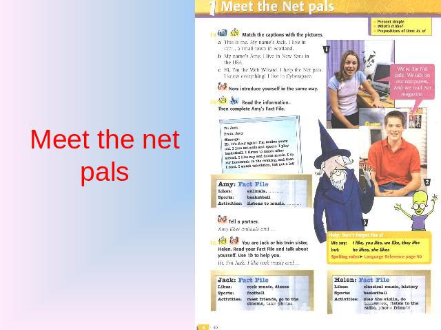 Meet the netpals