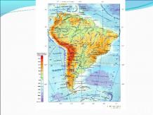 Внутренние воды Южной Америки 7 класс