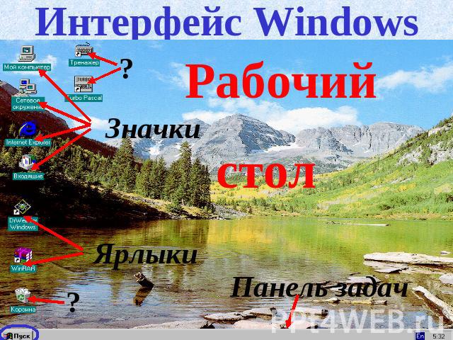 Интерфейс Windows