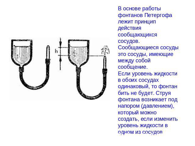Сообщающиеся сосуды: определение, свойства, примеры - физика 7 класс - Российский учебник