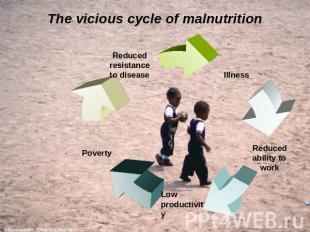 The vicious cycle of malnutrition