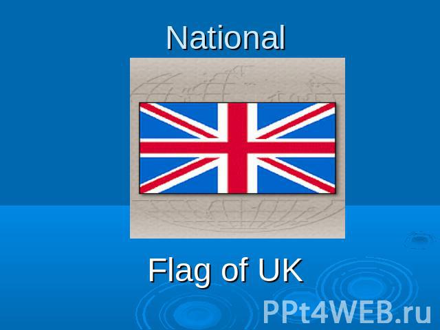 National Flag of UK