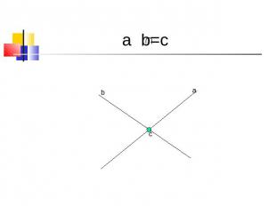 a b=c