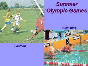 Summer Olympic GamesFootball