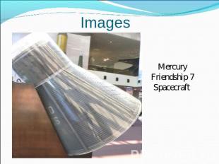 Images Mercury Friendship 7Spacecraft