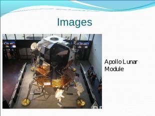 Images Apollo Lunar Module