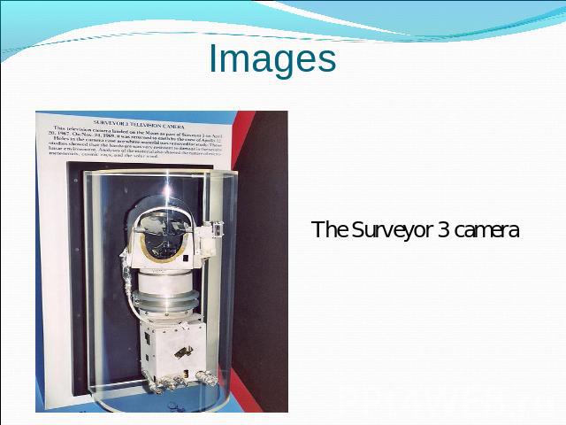 Images The Surveyor 3 camera