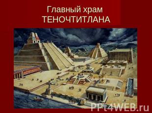 Главный храм ТЕНОЧТИТЛАНА