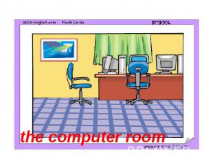 the computer room