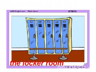 the locker room