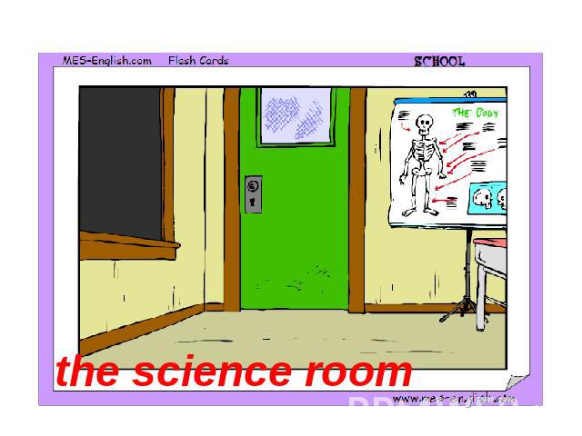 the science room