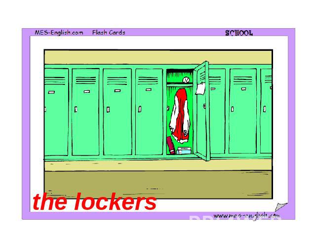 the lockers