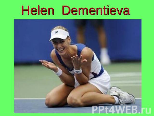 Helen Dementieva
