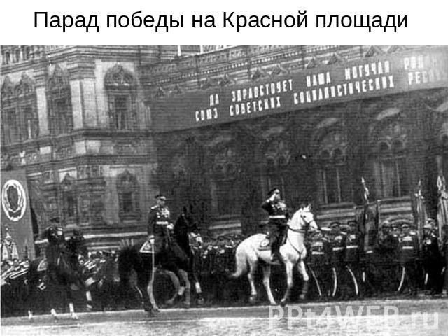 Парад победы на Красной площади