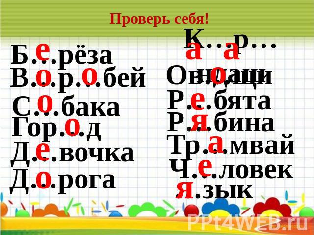 Словарные слова 2 класс русский язык презентация