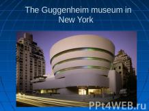 The Guggenheim museum in New York