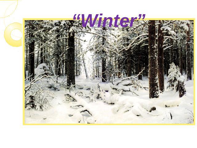 “Winter”