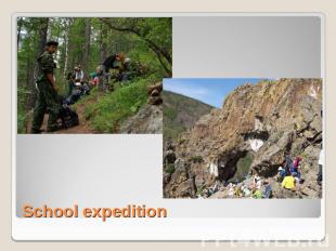 School expedition