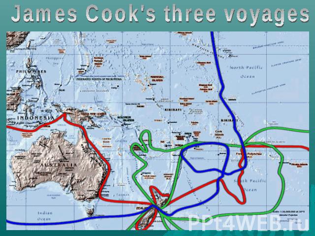 James Cook's three voyages