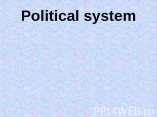 Political system