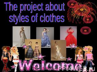 The project about styles of clothes