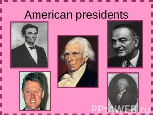 American presidents