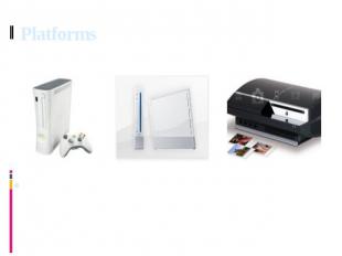 Platforms X-box 360 Nintendo Wii PlayStation 3 There are now three commonly used