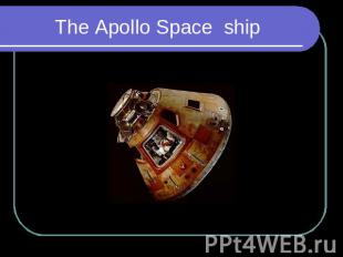 The Apollo Space ship