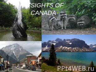 SIGHTS OF CANADA