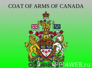 COAT OF ARMS OF CANADA