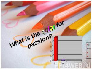 What is the color for passion?