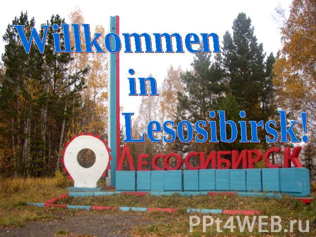 Willkommen in Lesosibirsk!