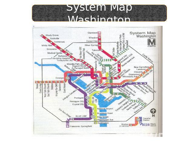 System Map Washington
