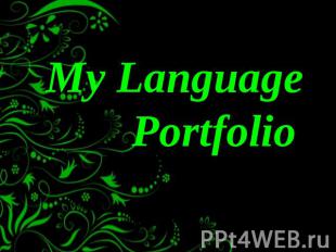 My Language Portfolio