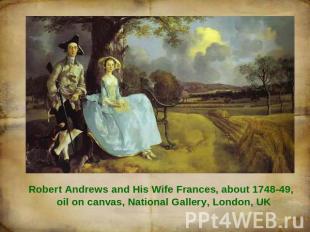 Robert Andrews and His Wife Frances, about 1748-49, oil on canvas, National Gall