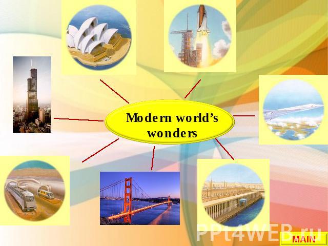 Modern world’s wonders