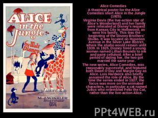 Alice Comedies A theatrical poster for the Alice Comedies short Alice in the Jun