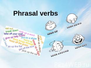 Phrasal verbs