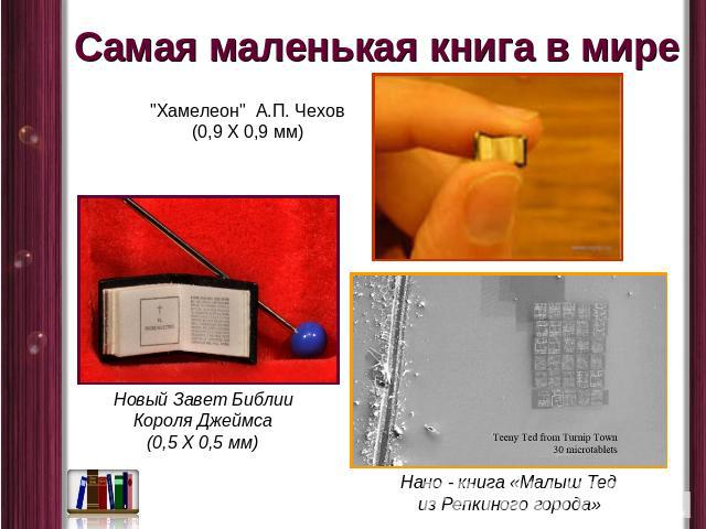 Самая маленькая книга в мире 