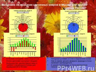 Возможен ли праздник цветочных ковров в Москве или другом городе России? В Москв