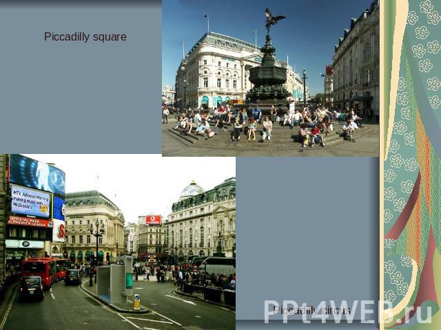 Piccadilly square Piccadilly circus